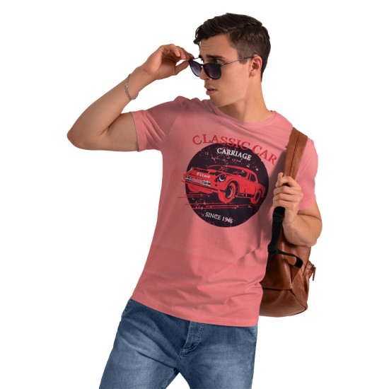 Men T-Shirt Round Neck